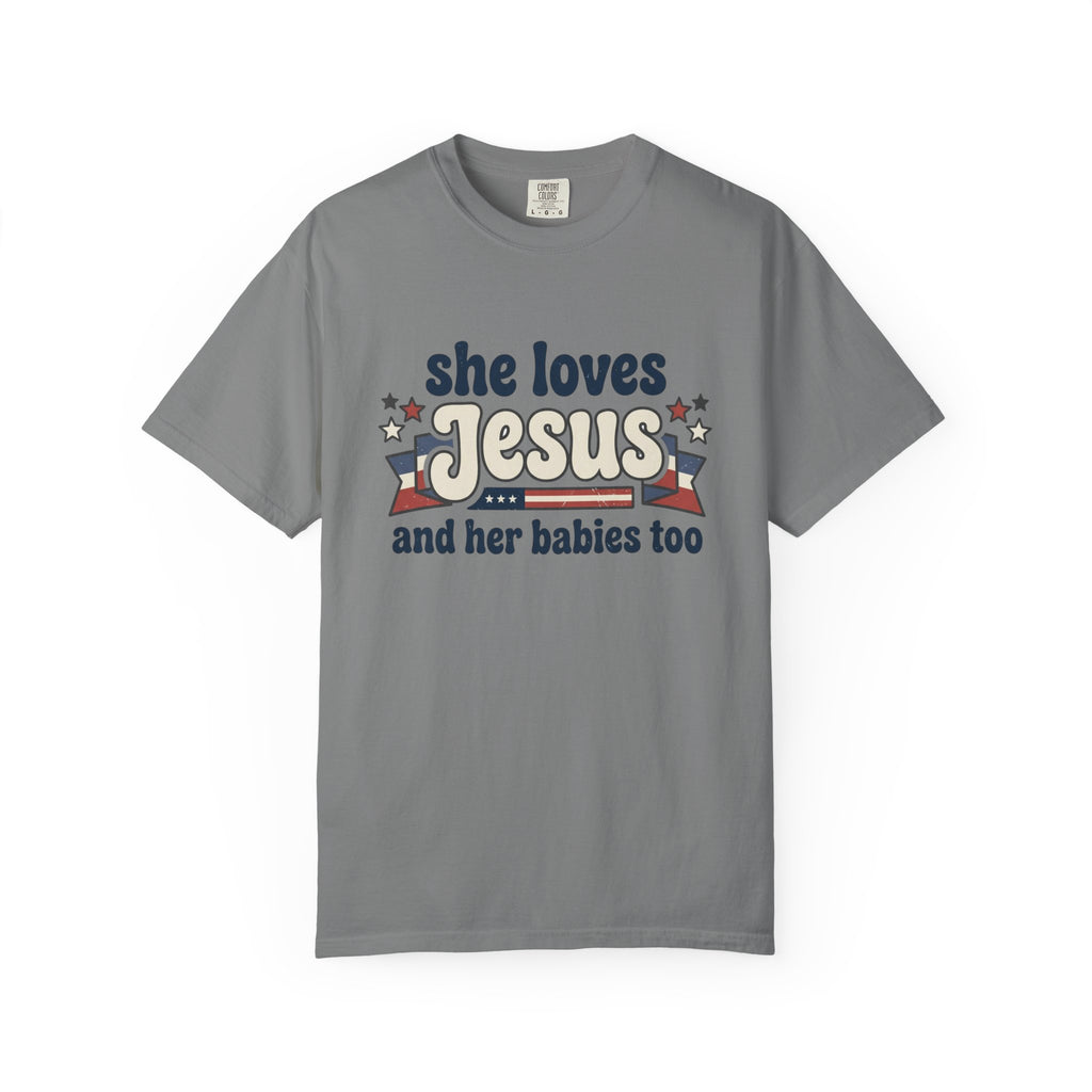 Jesus and Babies tee