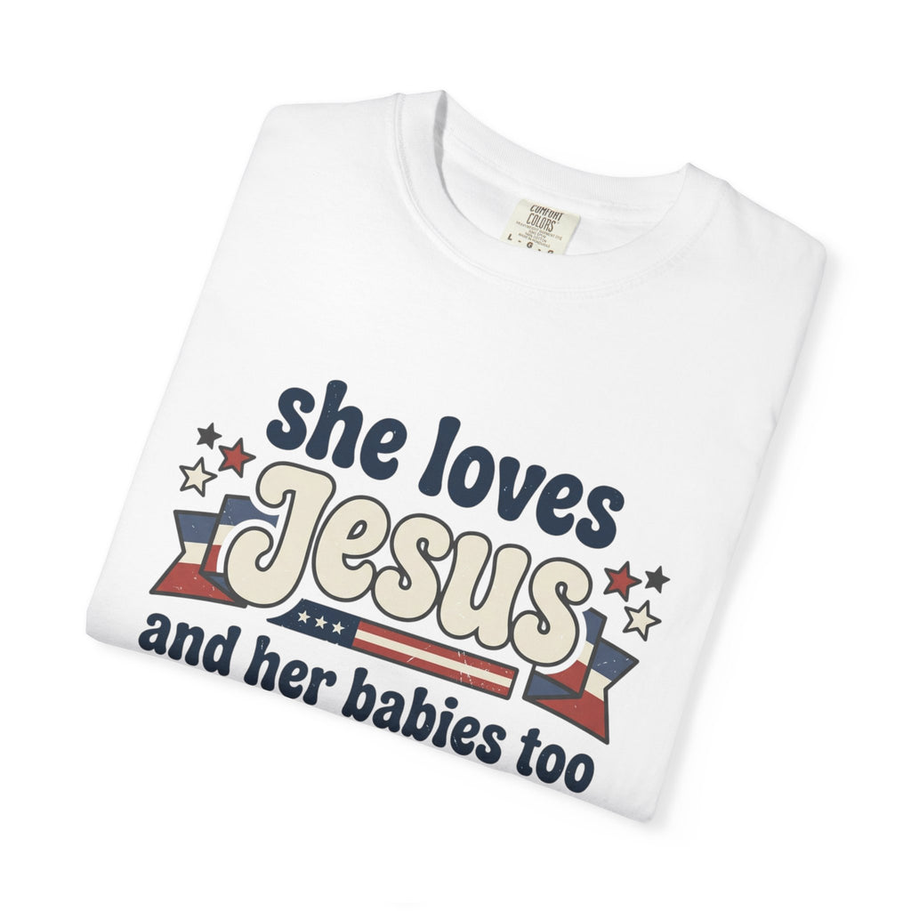 Jesus and Babies tee