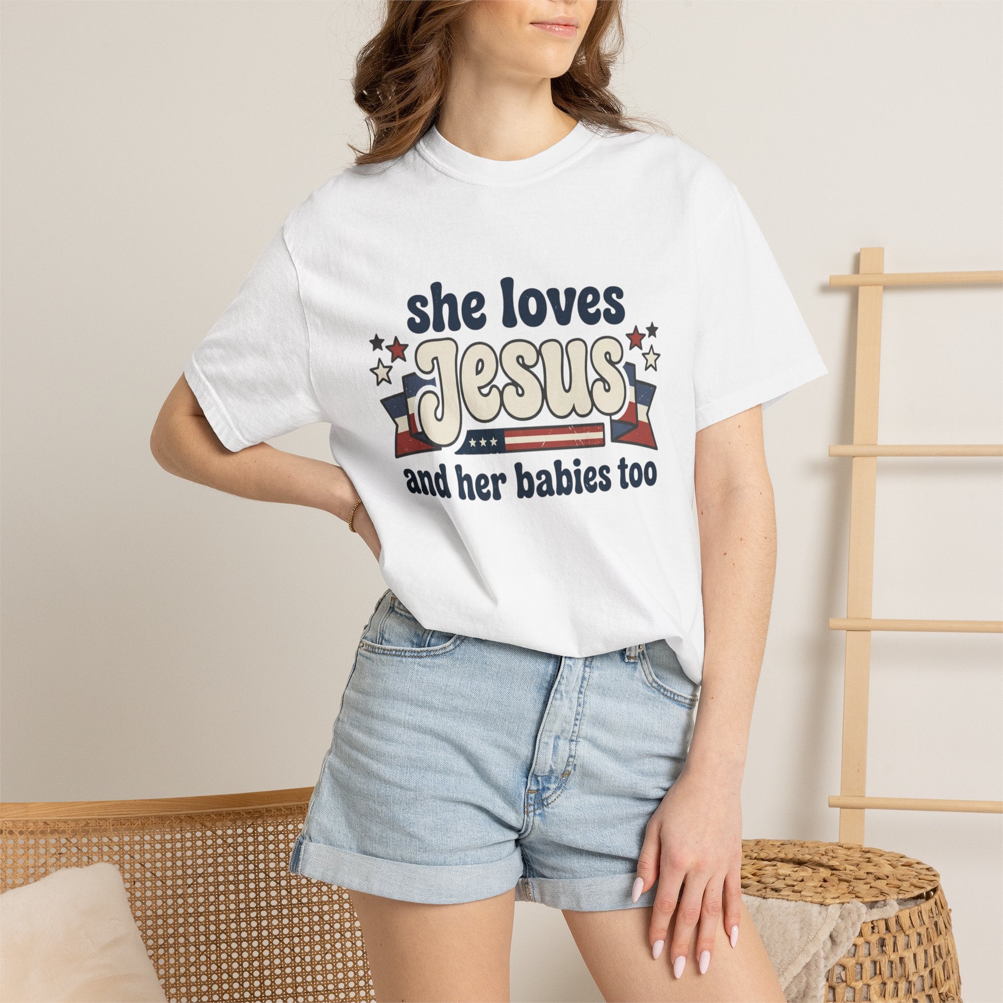 Jesus and Babies tee