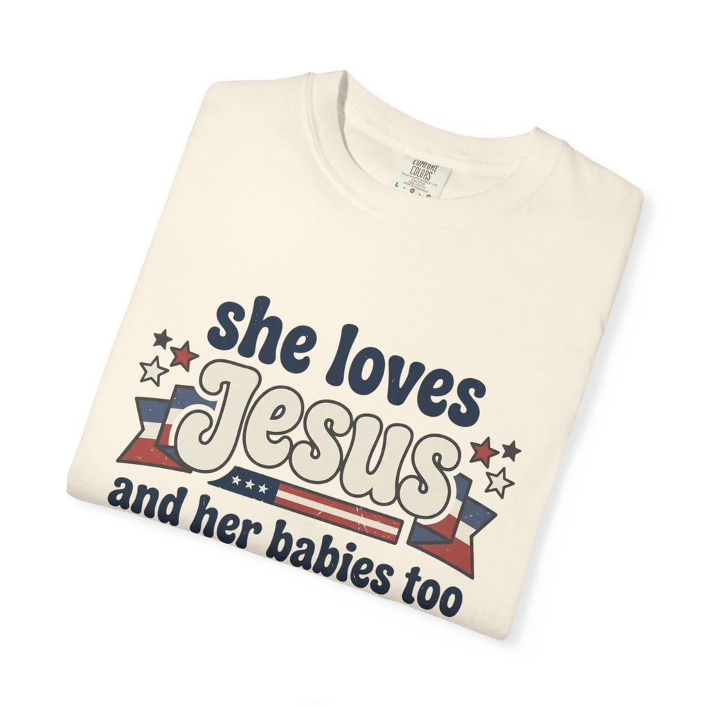 Jesus and Babies tee