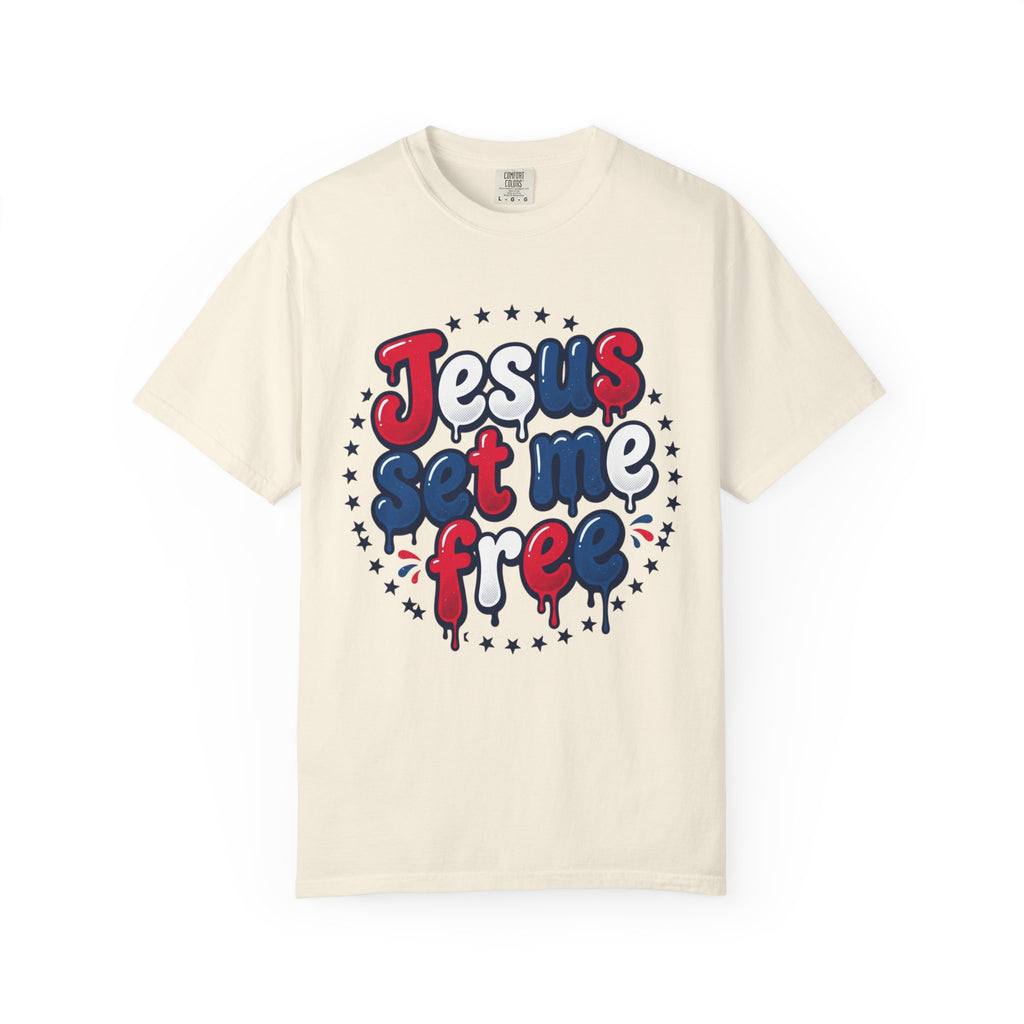 Jesus Set Me Free tee
