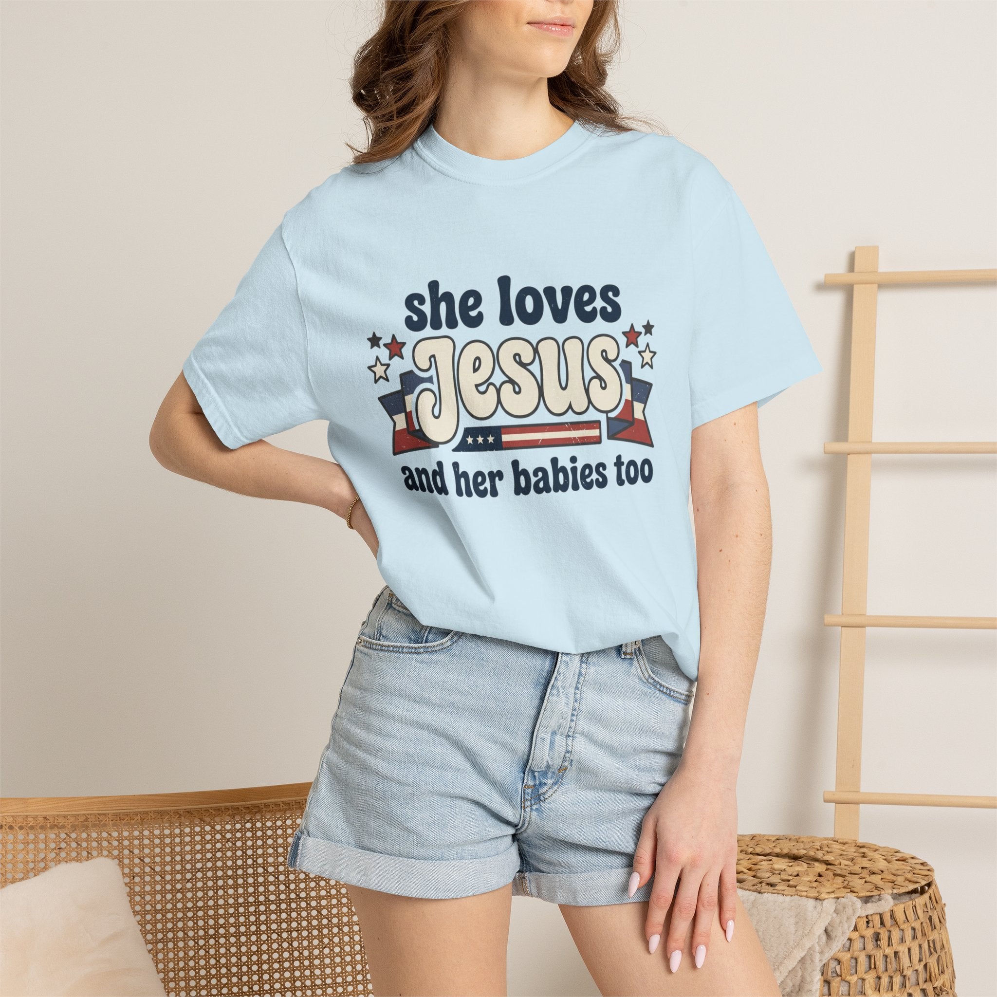Jesus and Babies tee