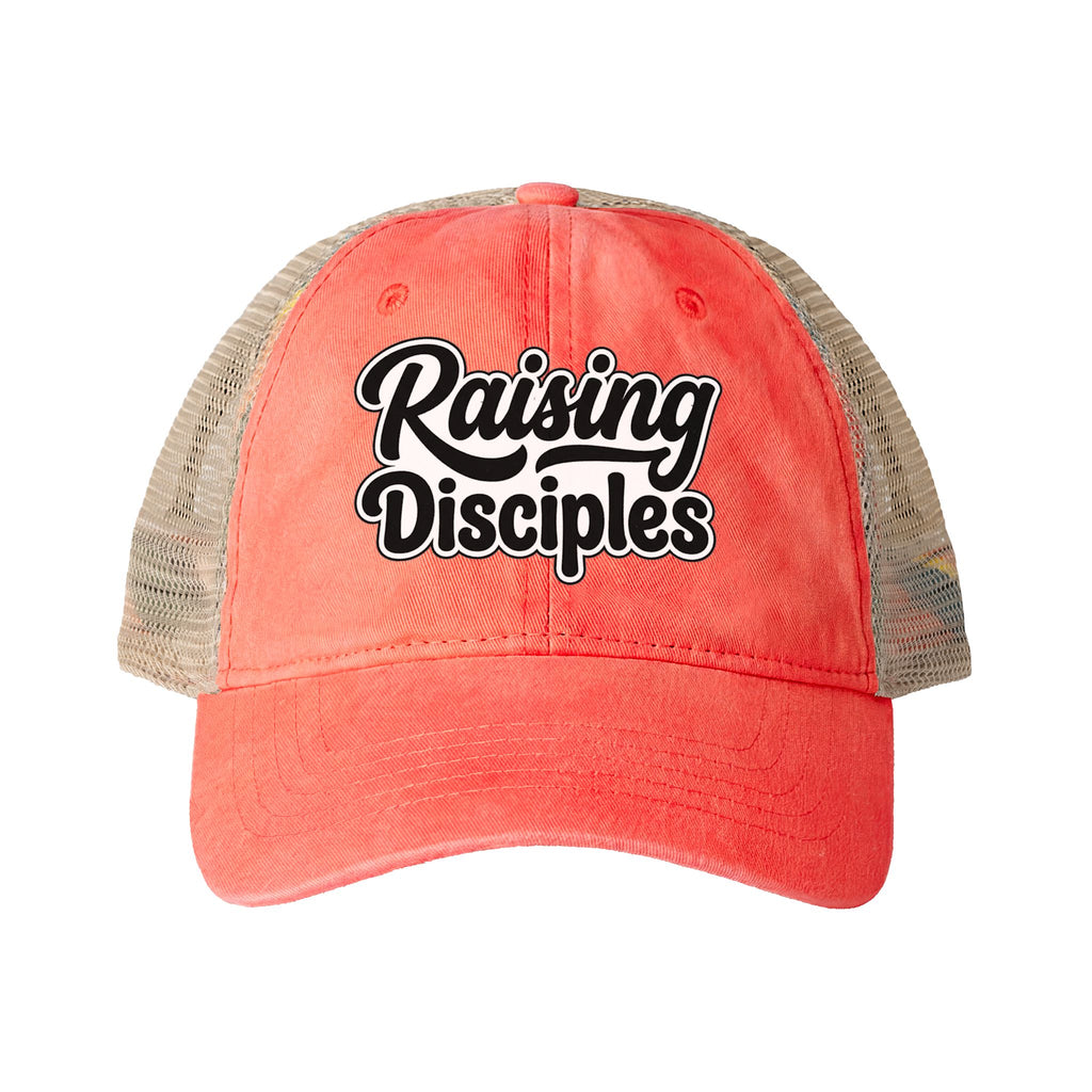 Women's Washed Mesh-Back Cap