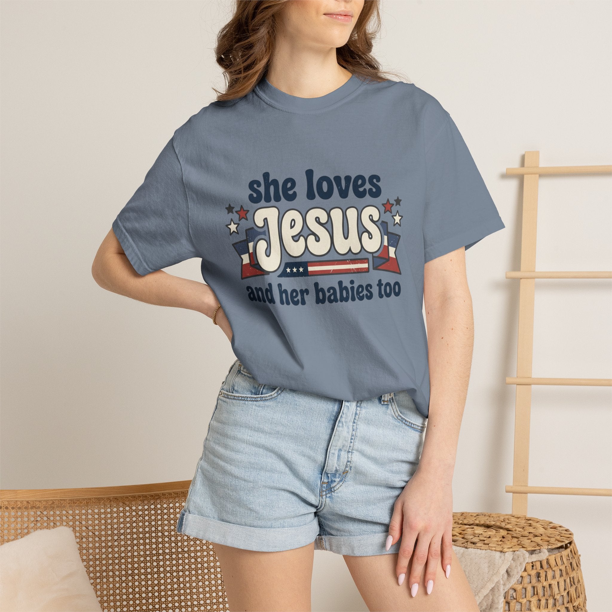 Jesus and Babies tee