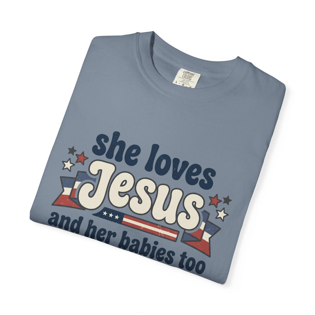 Jesus and Babies tee