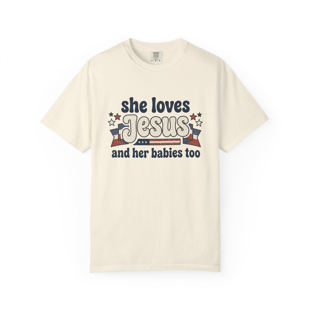 Jesus and Babies tee