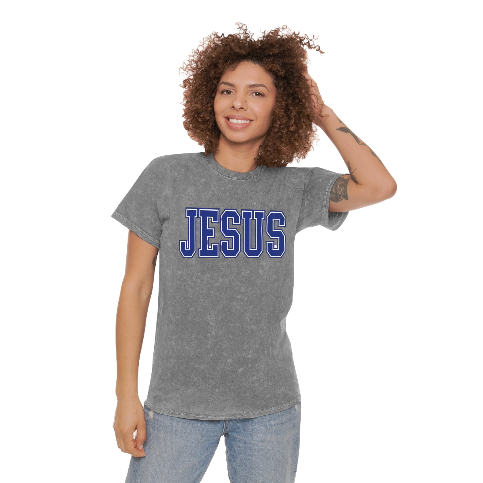 Tiger Blue Jesus Tee