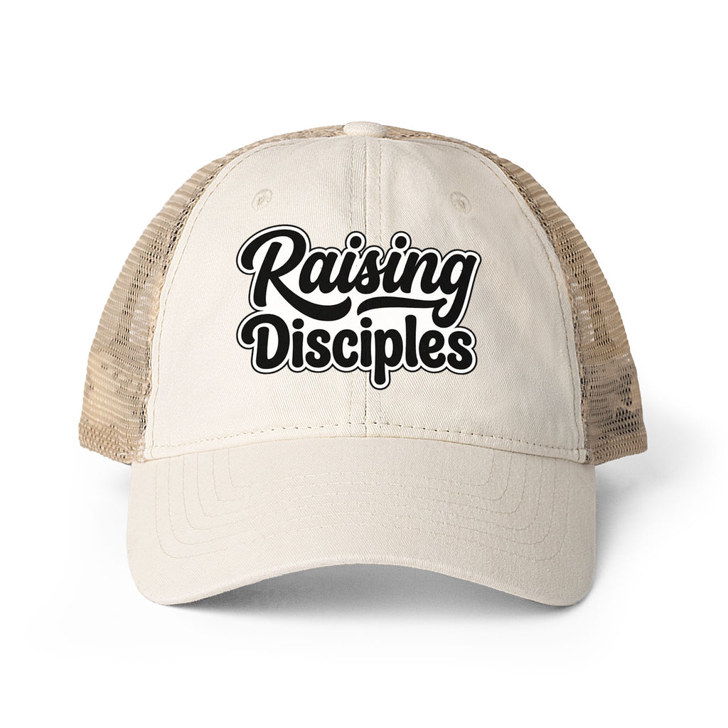 Women's Washed Mesh-Back Cap