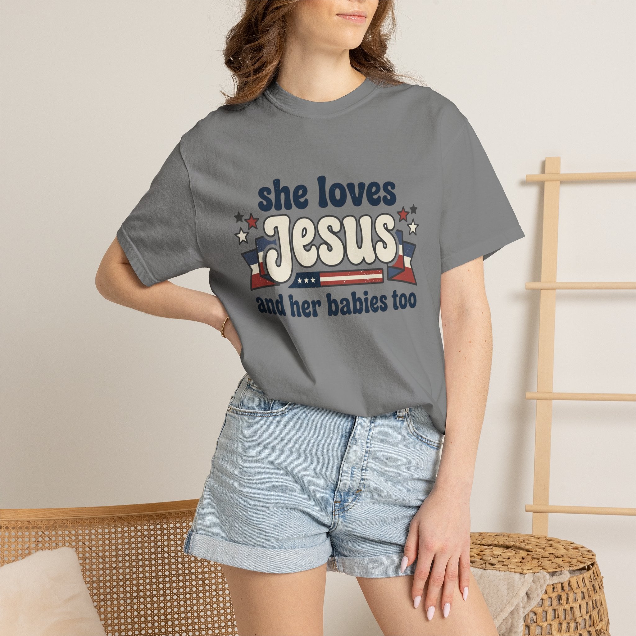 Jesus and Babies tee