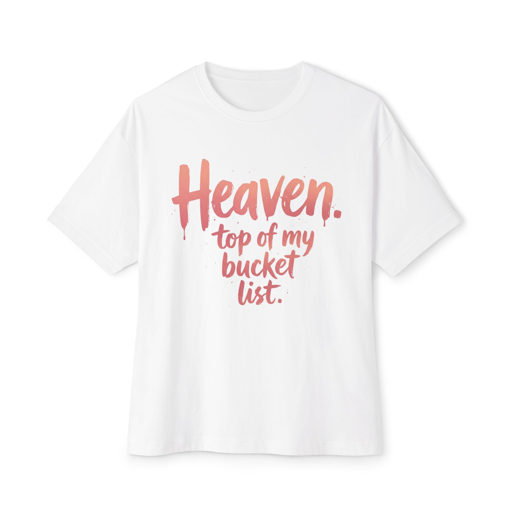 Unisex Oversized Boxy Tee