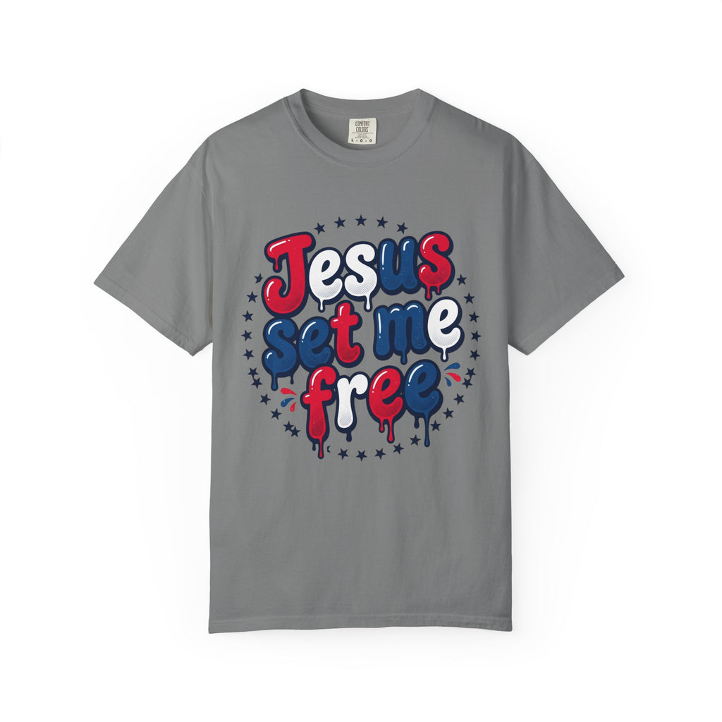 Jesus Set Me Free tee