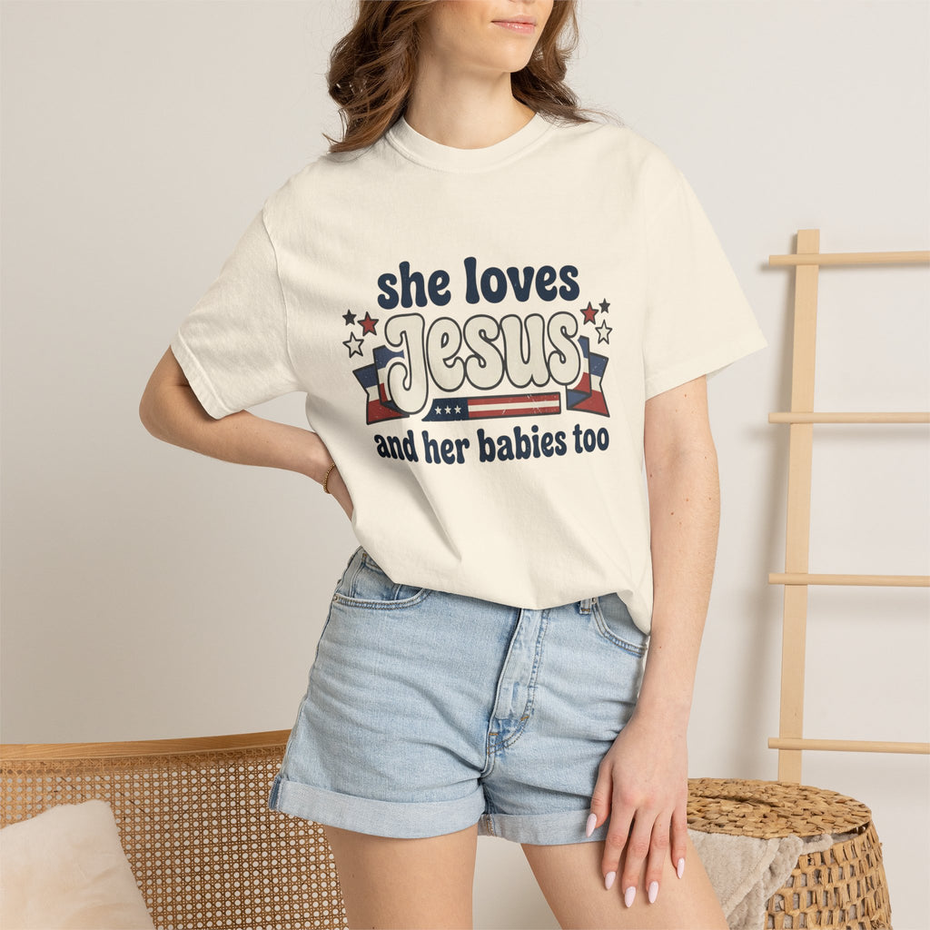 Jesus and Babies tee