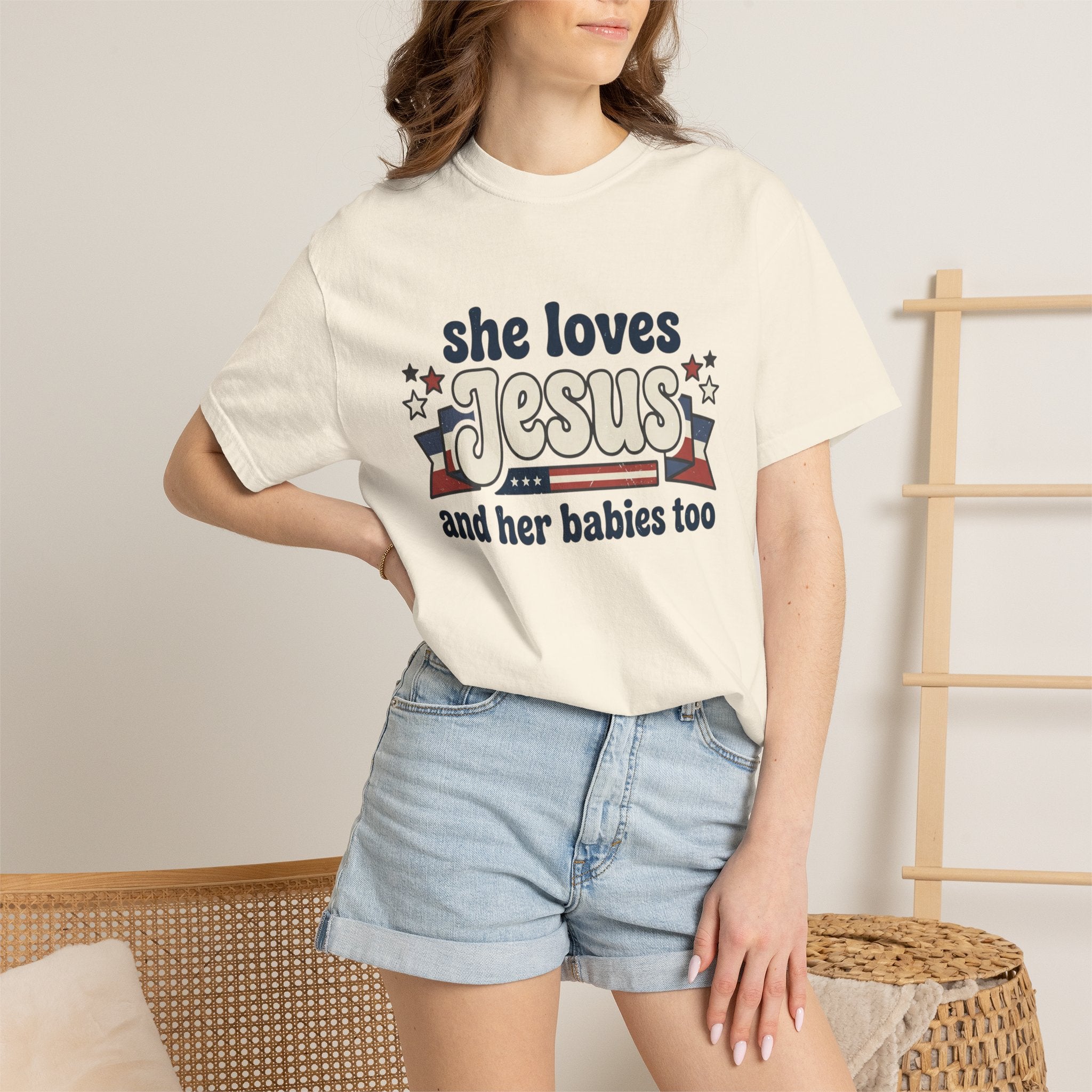 Jesus and Babies tee